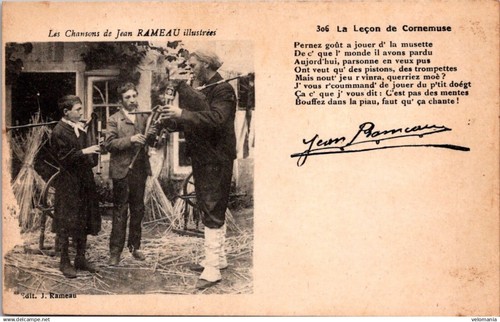 S18279 cpa les chansons - cpa,