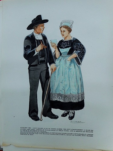 Bretagne costume breton - bretagne,