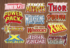 Lot de 12 Stickers Marvel