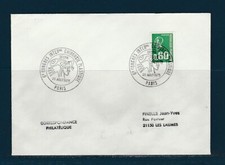 FRc enveloppe  médecine  congrès de chirurgie plastique  75 Paris 1975