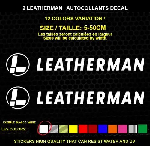 Leatherman autocollant - 2,