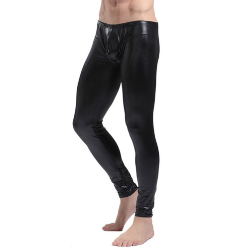 Hommes slim simili - cuir, pu