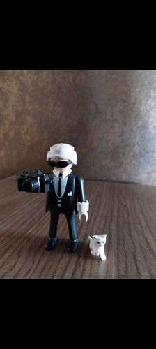 Karl lagerfeld avec - avec, choupette