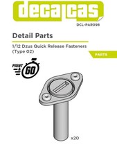 1/12 DZUS QUICK RELEASE