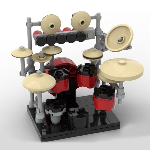 Zitianyoubuild drum kit model - drum,