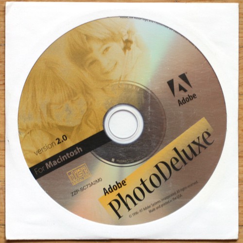 Adobe photodeluxe 0 - adobe, home