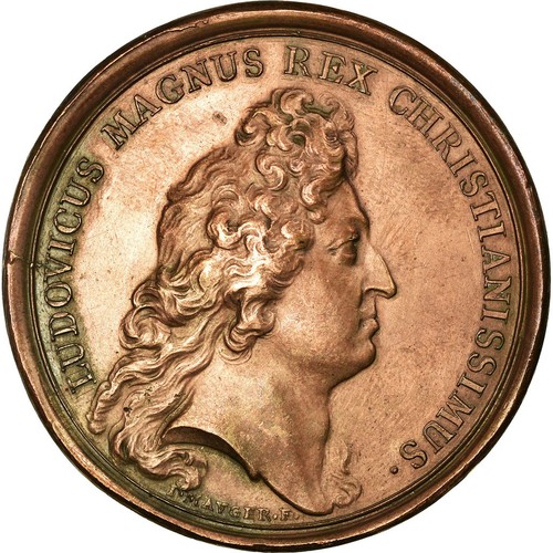 France médaille louis xiv - louis,