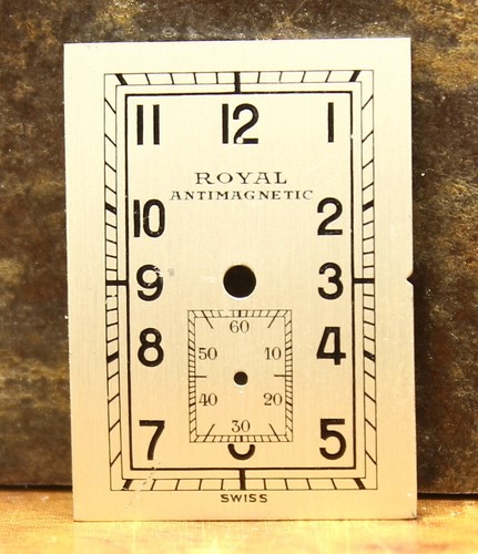 Cadran montre mécanique - cadran,