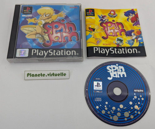 Spin jam playstation ps1 psone - spin,