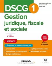 DSCG1 Gestion juridique, fiscale et sociale - Manuel 2022/2023 (2022-2023), Jean