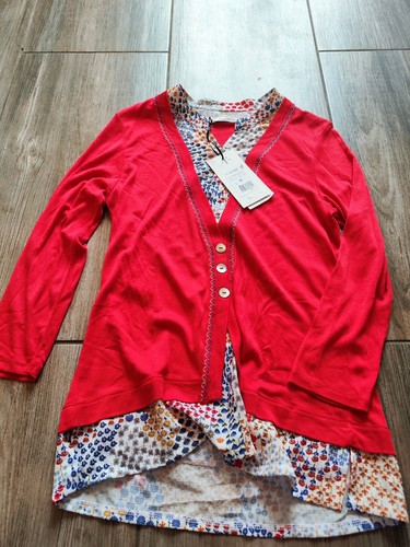 Blouse rouge kalisson taille - rouge,