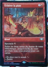 mtg magic light up the stage FOIL promo fnm FRENCH fr vf éclairer la piste