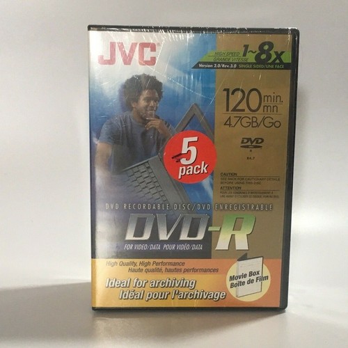 Jvc blank recordable - recordable, dvd-r