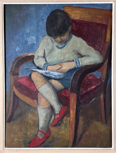 Tableau ancien portrait - , de