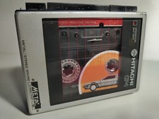 Working Good / Hitachi CP-1 CP-1EX Portable Cassette Player Vintage Walkman 1982
