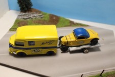 ENSEMBLE RALLYE CITROEN HY + CITROEN TRACTION + REMORQUE MICHELIN 1/43