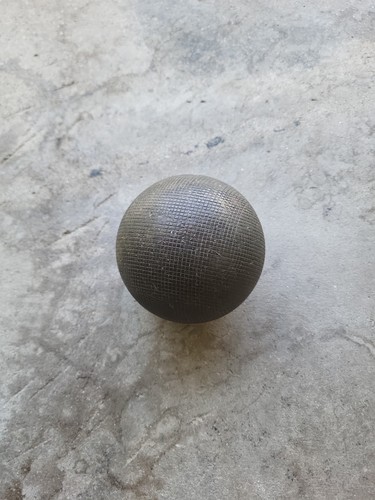 Vintage petanque ball - vintage, brass