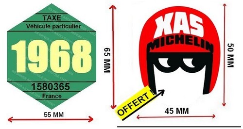 Vignette fiscale 1968 collage - vignette,