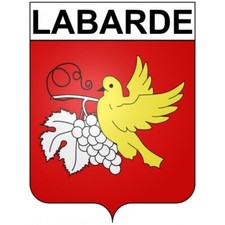 Labarde 33 ville Stickers