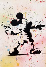 SPACO signed MICKEY BANKSY