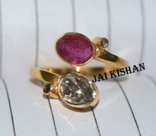 Rubis Gemme Polki Diamant