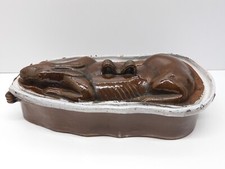 -TERRINE GITE AU LIEVRE TERRE VERNISSEE XIXe un manque au bout déco cuisine   D