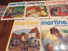 Lot de 5 Livres - MARTINE -