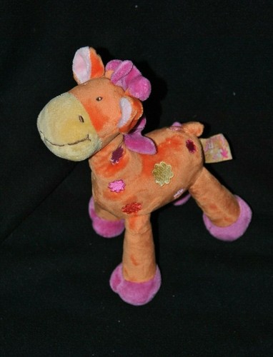 Peluche doudou girafe