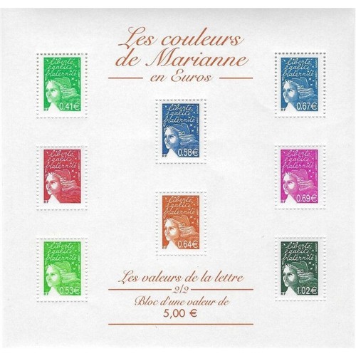 France bloc feuillet les - bloc,