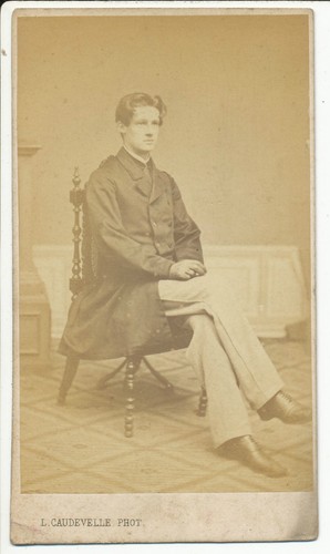 Cdv xixe jeune - -, homme