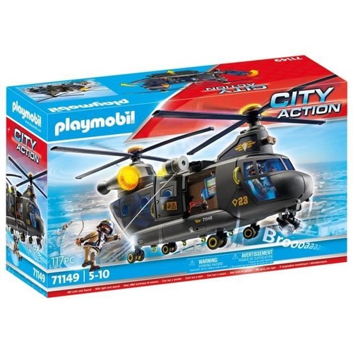 Playmobil 71149 hélicoptere - playmobil,