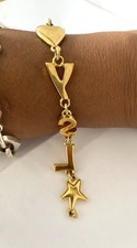 Yves Saint Laurent  Bracelet  Logo YSl Vintage Couture Jewelry bangle Bijoux