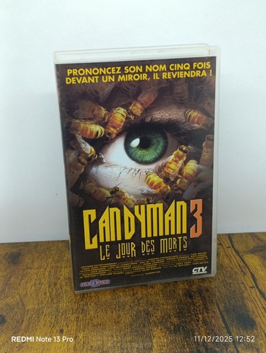 Vhs candyman k7 - vhs, vidéo