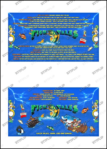 Williams fish tales - fish, 1992