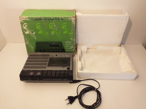 Enregistreur cassette philips - enregistreur,