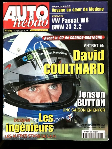 Auto hebdo 07 - hebdo, 11/07/2001
