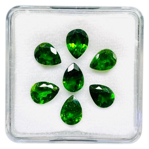 Naturel chromé diopside - diopside, 7