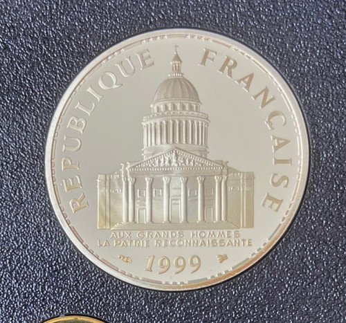 100 francs 1999 fdc sortie - francs, du