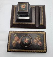 ANCIEN ENSEMBLE BUREAU ENCRIER