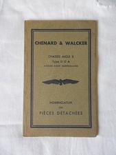 ANCIEN CATALOGUE PIECES