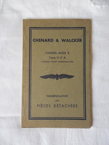 Ancien catalogue pieces - catalogue,
