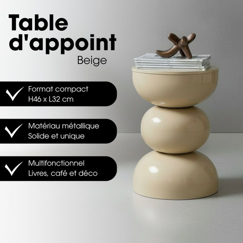Mica decorations luna table - decorations,