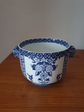 Cache pot faïence Gien décor