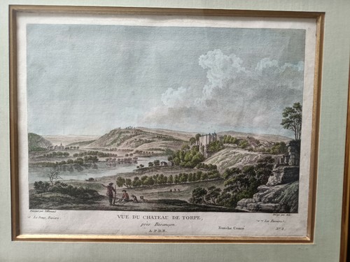 Gravure 18ème par née - gravure,