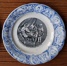 TRES RARE ASSIETTE TUNISIENNE