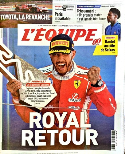 Journal équipe 15 juin - ​,