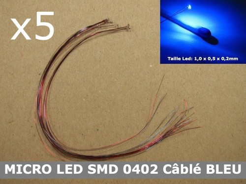 Pack 5pcs micro led smd - micro,