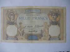 BILLET 1000 F CERES ET MERCURE