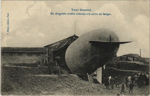 Hangar toul dirigeable le - dirigeable,