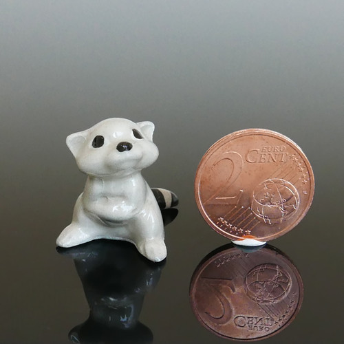 Figurine ancienne raton laveur - figurine,